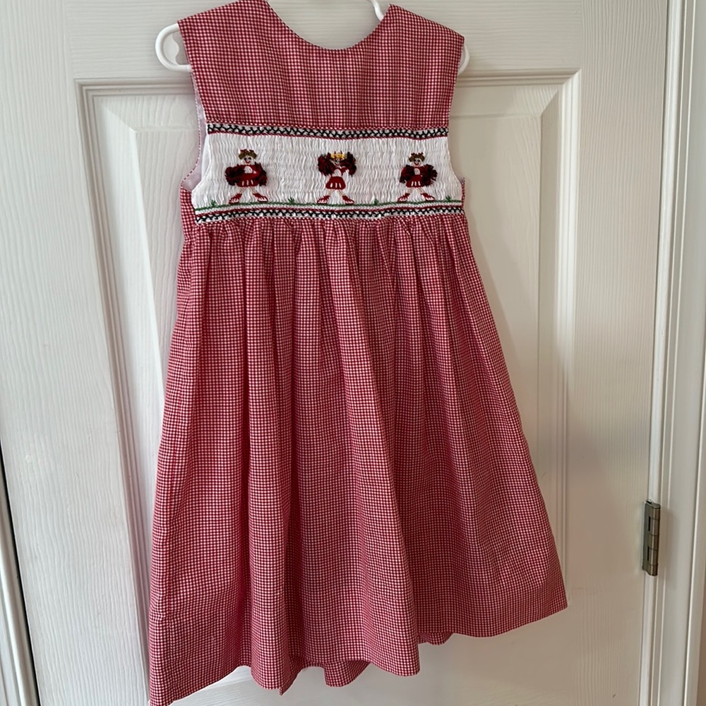 Orient Express 4T Cheerleader smocked dress